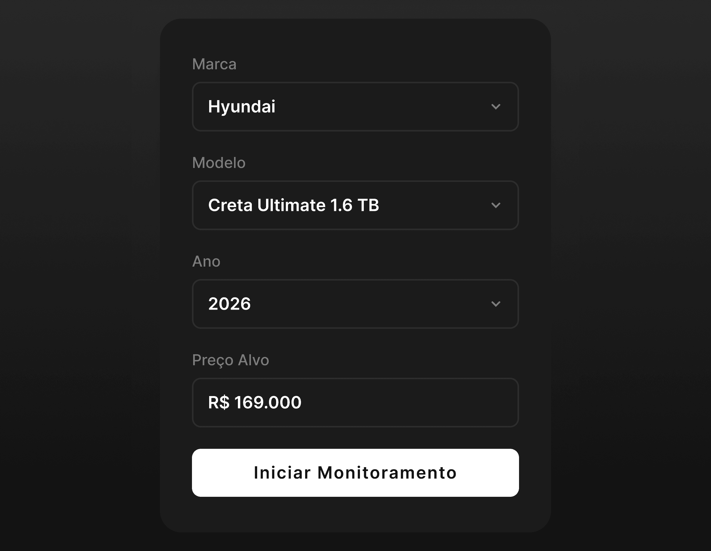 Criação de um monitoramento